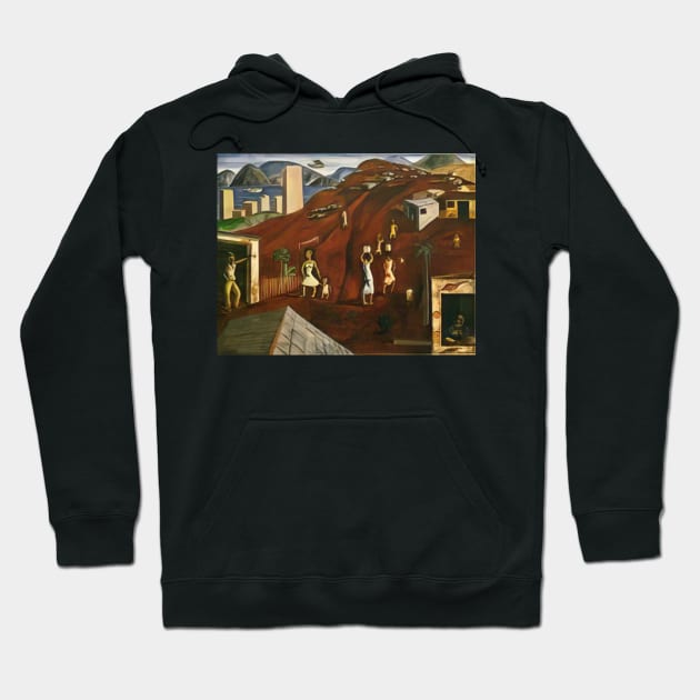 hill 1933 - Candido Portinari Hoodie by Kollagio